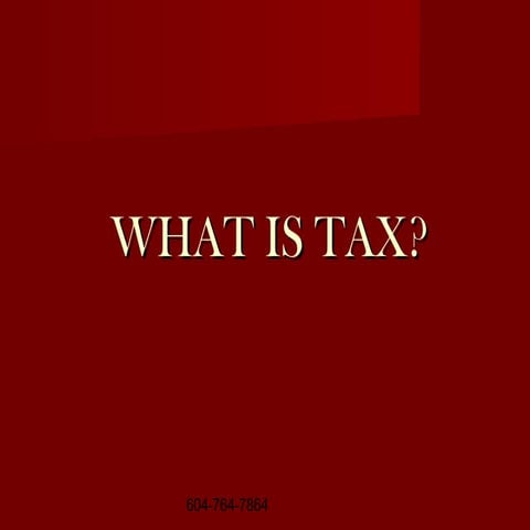 Tax service