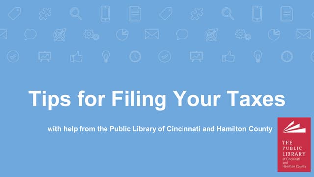 Great Tips for Filing your Taxes