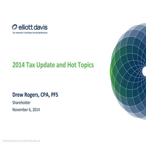 CPE Event: Tax Update 