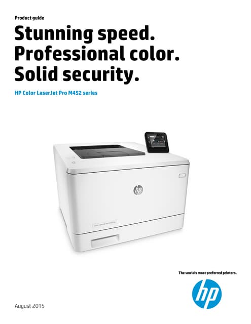 HP LASERJET ENTERPRISE P3010 PRINTER SERIES
