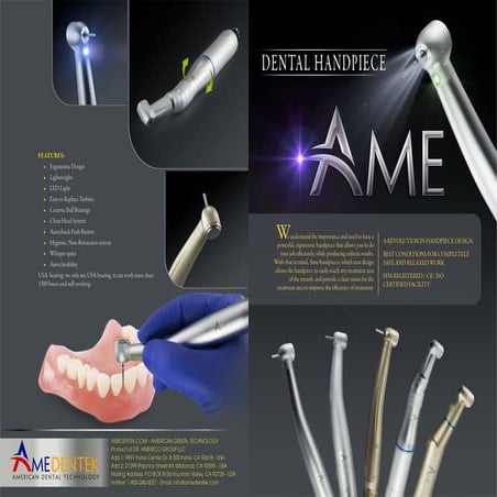 Dental Handpiece Ame | PDF