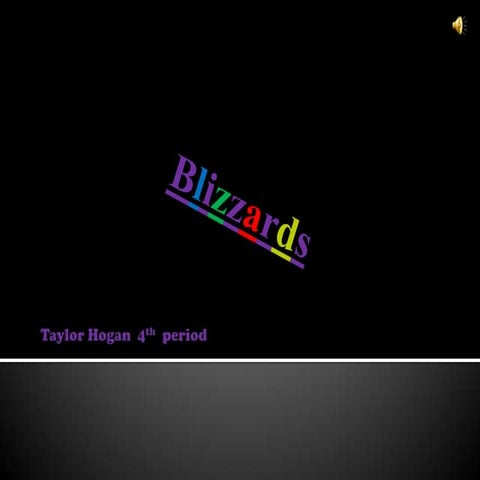 Blizzard | PPTX