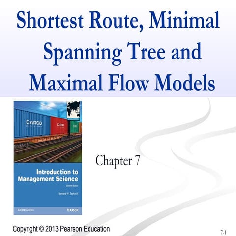 Shortest Route, Minimal Spanning Tree | PPT | Computer Networking ...