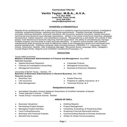 Martin Straw, CFE Certified Fraud Examiner Resume | DOCX