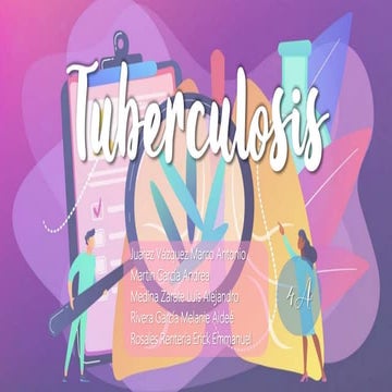 Tuberculosis R. Bonita | PPTX