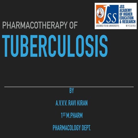 Anti tuberculosis therapy ( att) | PPTX