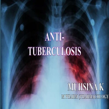 Anti tuberculosis therapy ( att) | PPTX