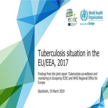 Tuberculosis situation in the EU/EEA, 2017