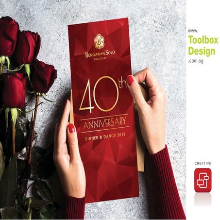 TOOLBOX DESIGN • BENGAWAN SOLO • 40TH ANNIVERSARY