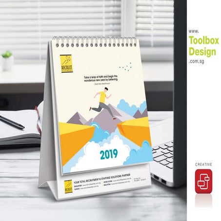 TOOLBOX DESIGN • RECRUIT EXPRESS • CALENDAR