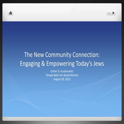 Temple Beth Am board retreat