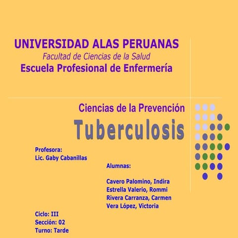 Tuberculosis | PPTX