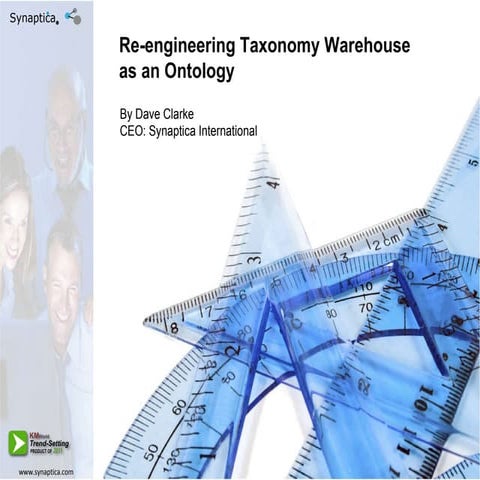 Re-engineering Taxonomy Warehouse as an Ontology | PPT