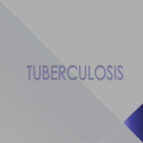 Diapositivas tuberculosis | PPTX