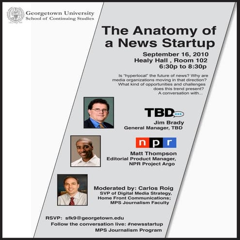 Anatomy of a News Startup
