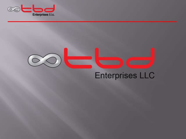 TBD Product Solutions Presentation 110711