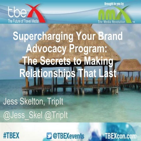 Supercharging Your Brand Advocacy Program: The Secrets to making relationship...