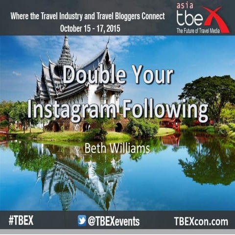 Tbex15 Asia Thailand Beth Williams