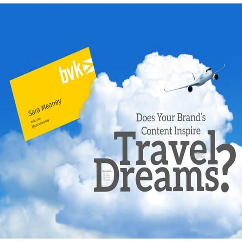 TBEX Europe 2016, Does Your Brand's Content Inspire Travel Dreams, Sara Meaney