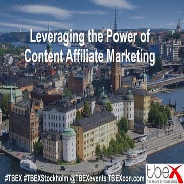 TBEX Europe 2016, Leveraging the Power of Content Affliate Marketing, Orr Shakked and Chris Christiansen