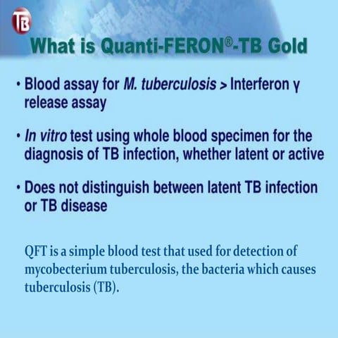 QUANTIFERON TB GOLD