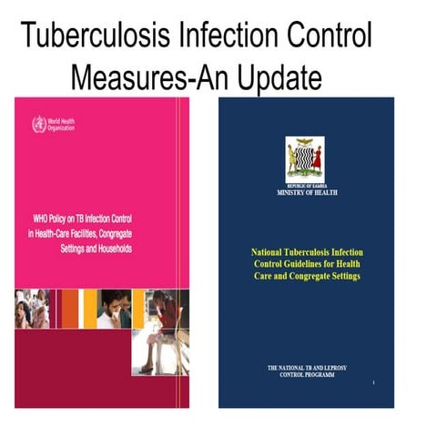 Tuberculosis Infection. Control -Sept 2025.power point | PPTX
