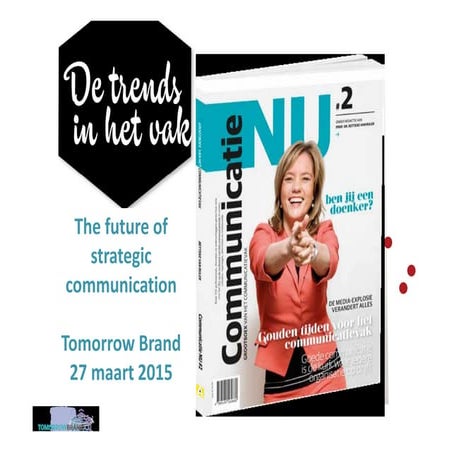 Betteke van ruler, The future of strategic communication | PDF