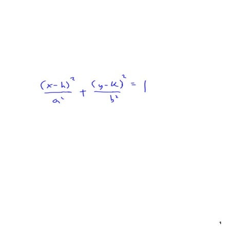 Calculus 107 Conics