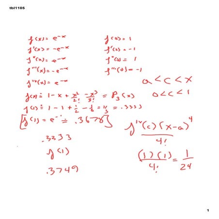 AP Calculus BC: 11-05 Binomial Power Series