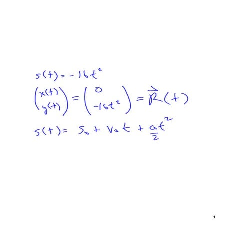 Calculus 304 Displacement Velocity Acceleration Parametric Mode