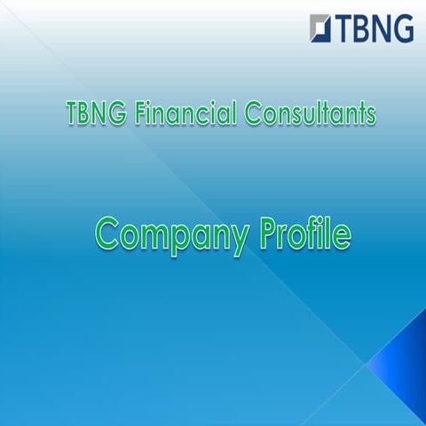 TBNG Financial Consultants Profile