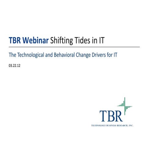 TBR IT Trends Study
