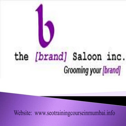 Seo training institute: The Brand Saloon