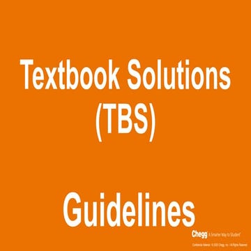 Tbs general guidelines
