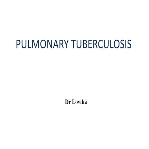 PULMONARY TUBERCULOSIS lecture new.pptx