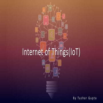 Internet of Things (IoT)