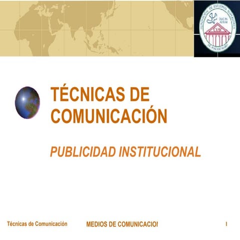 Publicidad Institucional