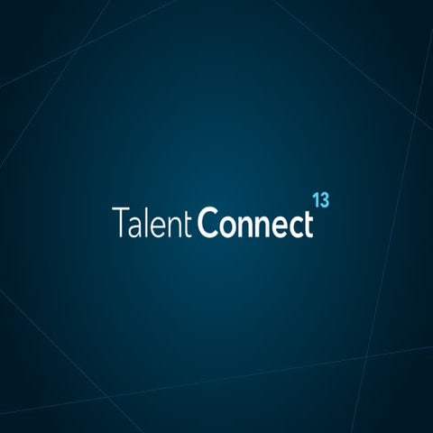 TC 2013 LinkedIn Recruiter Workflow - Success in 30 Minutes 