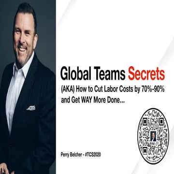 Managing Global Teams - Perry Belcher
