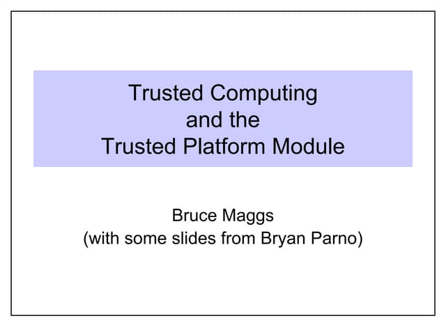TC and TPM.ppt