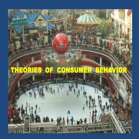 Theories of  Consumer  Behavior
