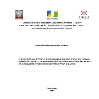 Tcc   a divergência entre a qualifi...