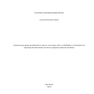 Sistemas para gestão de dispositivo...