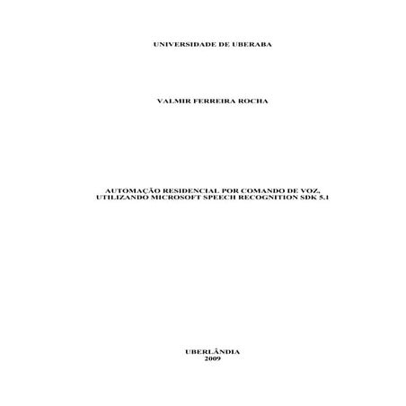 Trabalho de Conclusão de Curso