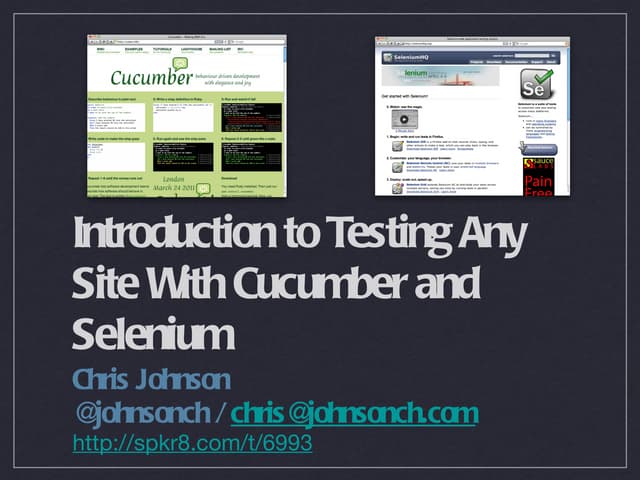 Testing Any Site With Cucumber and Selenium
