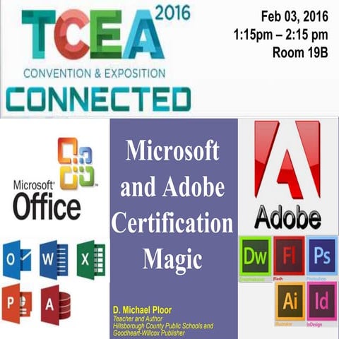 TCEA 2016   Microsoft Certification Magic