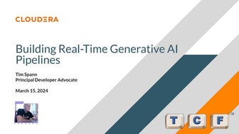 TCFPro24 Building Real-Time Generative AI Pipelines