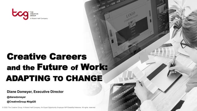 Creative Careers and the Future of Work: Adapting to Change