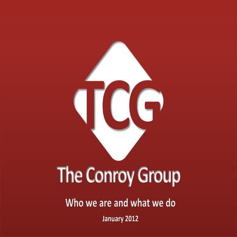 TCG proposition web copy