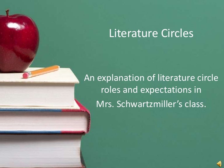 TCH505 Literature Circles Slideshare